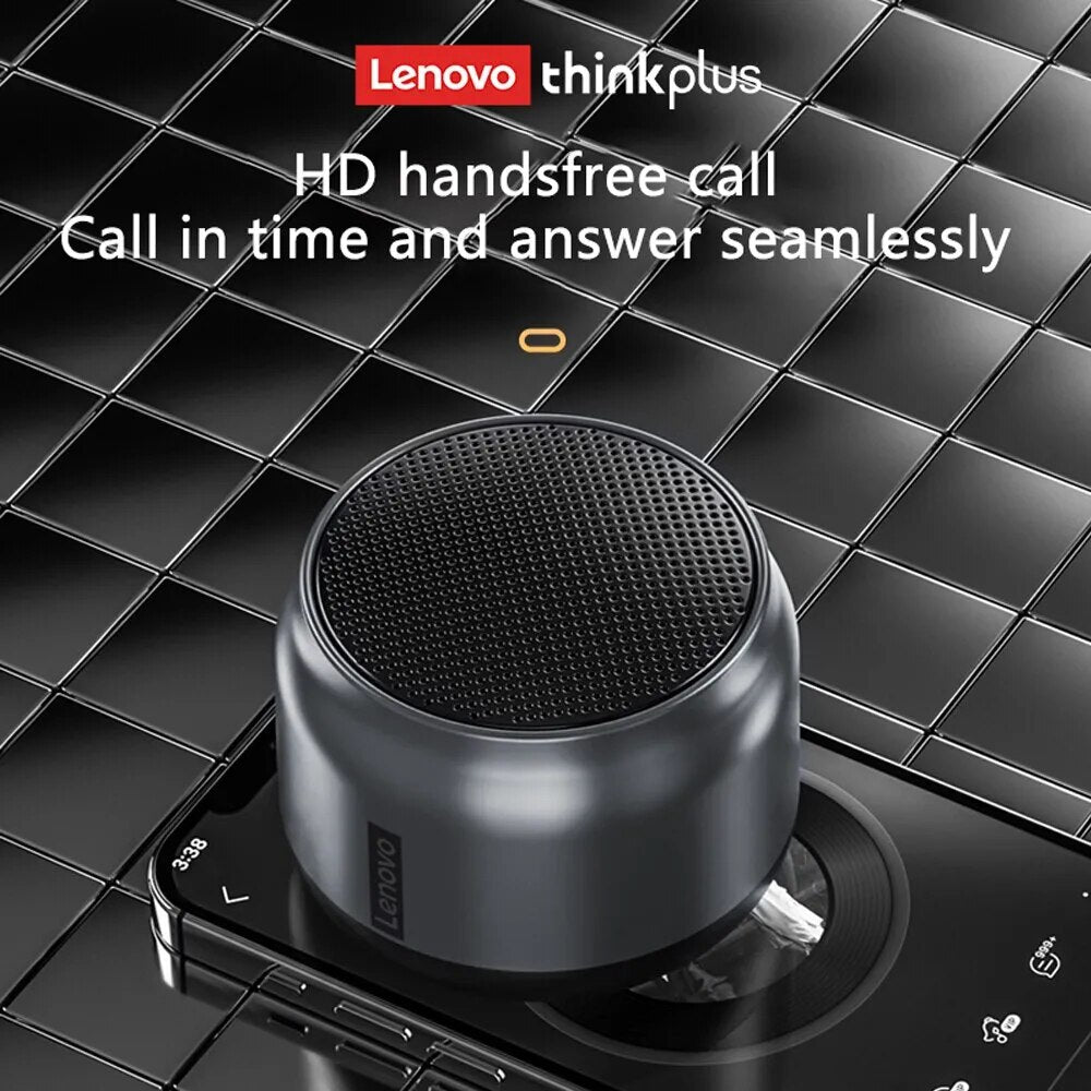 Lenovo Original K30 Bluetooth Speaker Portable Mini Outdoor Wireless Speakers Music Surround Loudspeaker HD Voice Shocking Bass