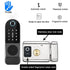 Fingerprint Lock Tuya Wifi Remote Contro Biometric Digital Smart Door Lock Bluetooth TTLock APP Passcode Card  Electronic Lock