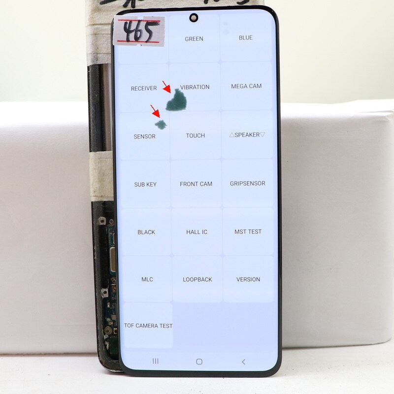 Original AMOLED S20 LCD For Samsung Galaxy s20 Lcd With Frame G980 G980U G980F/DS Display Touch Grass Screen Digitizer Assembly