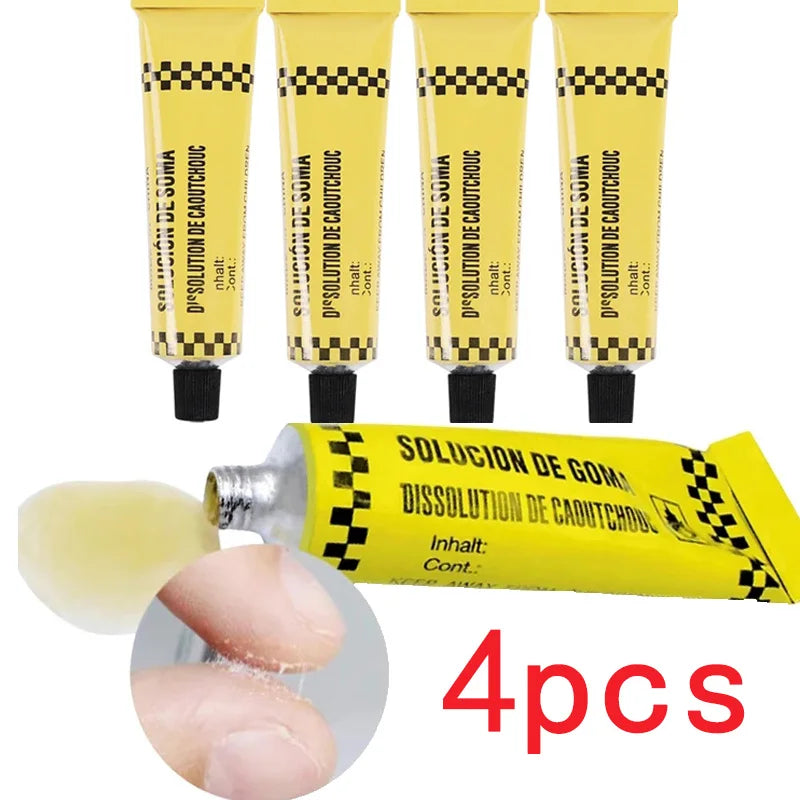 3/4Pcs motorcycle glue Car tire repair tools commonly used portable bicycle glue cold repair glue Simple moisture resistance