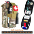 Emergency Survival Kit Gear Tactical First Aid Kit Military Admin Pouch EMT Camping Gear Tactical Trauma Molle Medical EDC IFAK