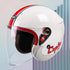 Open Helmets Motorcycle Helmet Ultralight for Electric Scooter With Visor Moto Adults Men Moped Vespa Enduro Quick Release