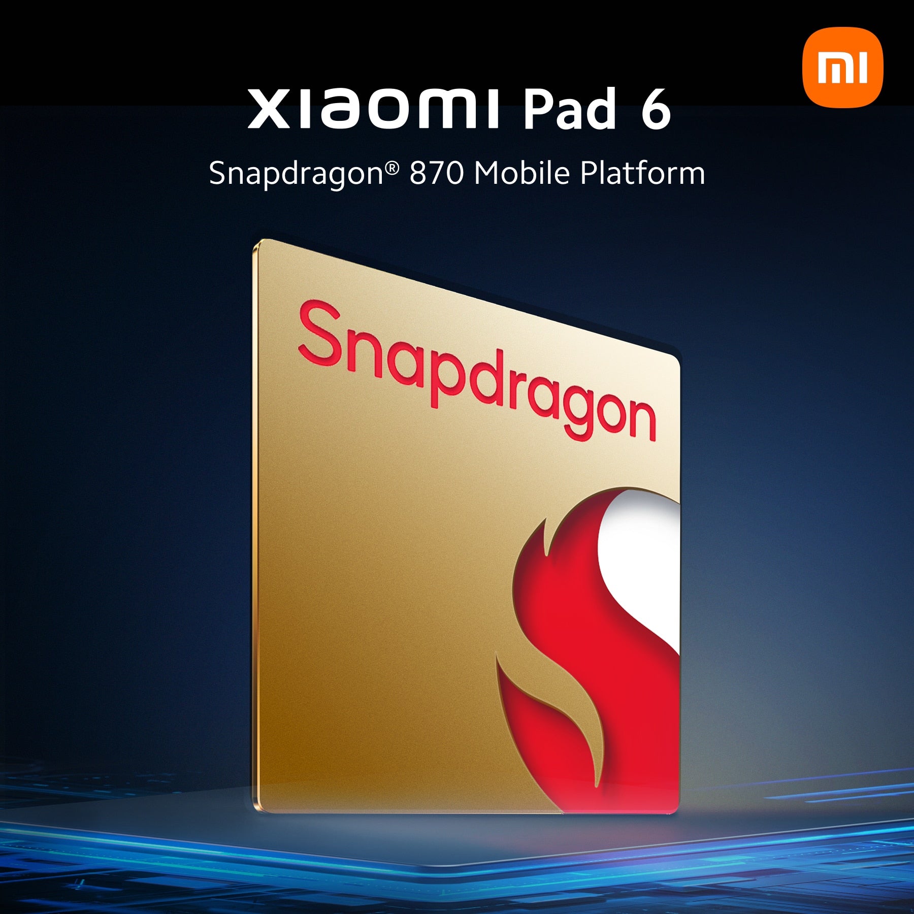 Global Version Xiaomi Pad 6 Snapdragon 870 Processor 128GB/256GB 144Hz WQHD+ Display 8840 mAh 33W Hyper Charging Tablet