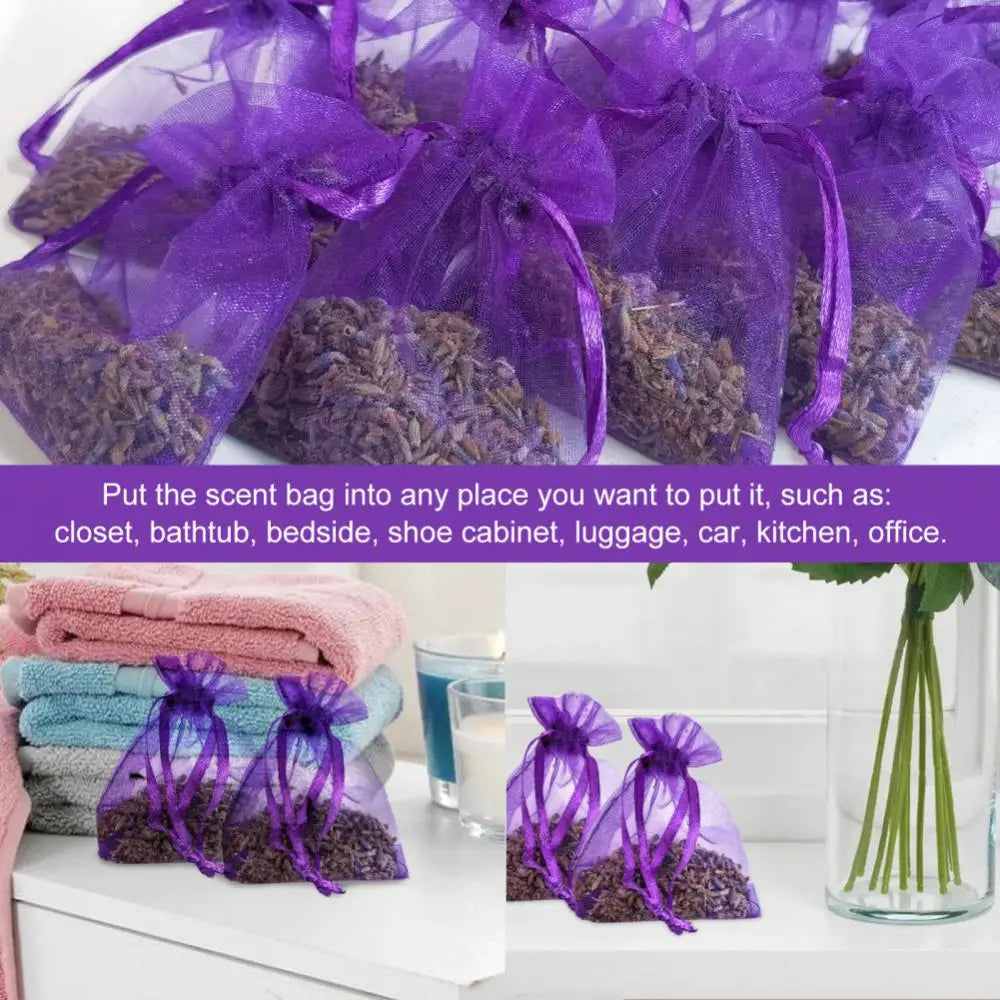 Box Aromatherapy Bag Anti-pest Air Lavender Wardrobe Closet Car Hanging Fragrant Sachet Air Freshener Home Scents Anti-mildew