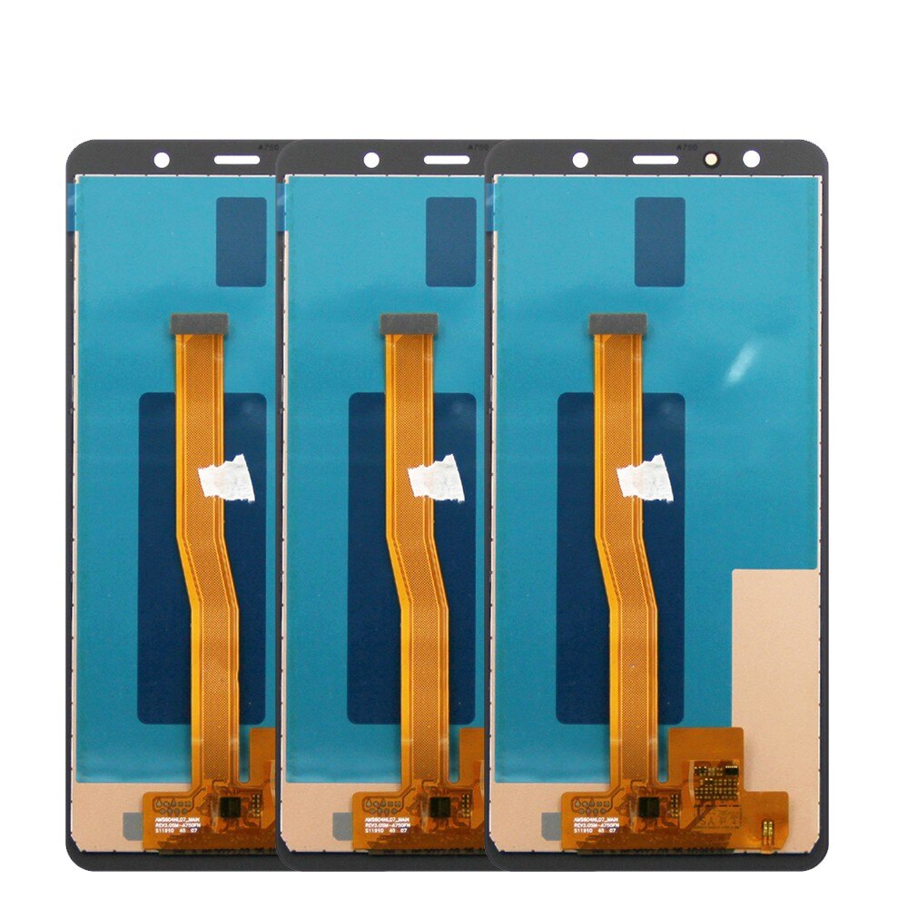 Mobile Phone Parts TFT A750 Display Screen For Samsung Galaxy A7 2018 A750 A750F LCD  Display Touch Screen Digitizer Replacement