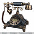 Retro Fixed Telephones Old Vintage Wired Home Landline Phone Push-button Dial And Rotary Dial Classic Nostalgic Best Gift