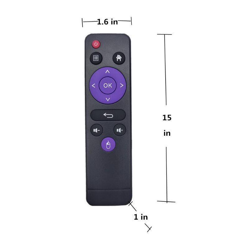 Remote Control for H96 MAX 331/ Max X3 /MINI V8/ MAX H616 Smart TV Box Android 10/ 9.0 4K Media Player Set Top box Controller