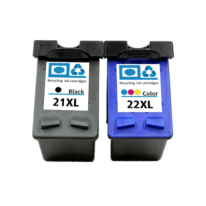 21 22 XL Compatible Ink Cartridge Replacement for HP 21XL 22XL HP21 Deskjet F2180 F2280 F4180 F2200 F380 380 Printer