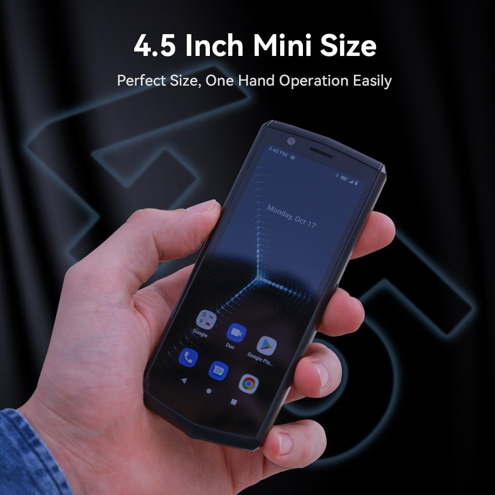 4.5-Inch Mini Smartphone, Cubot Pocket 3, Helio G85,Octa-Core, NFC, 4GB RAM, 64GB ROM, 3000mAh, 20MP Camera, 2022 New Mini Phone