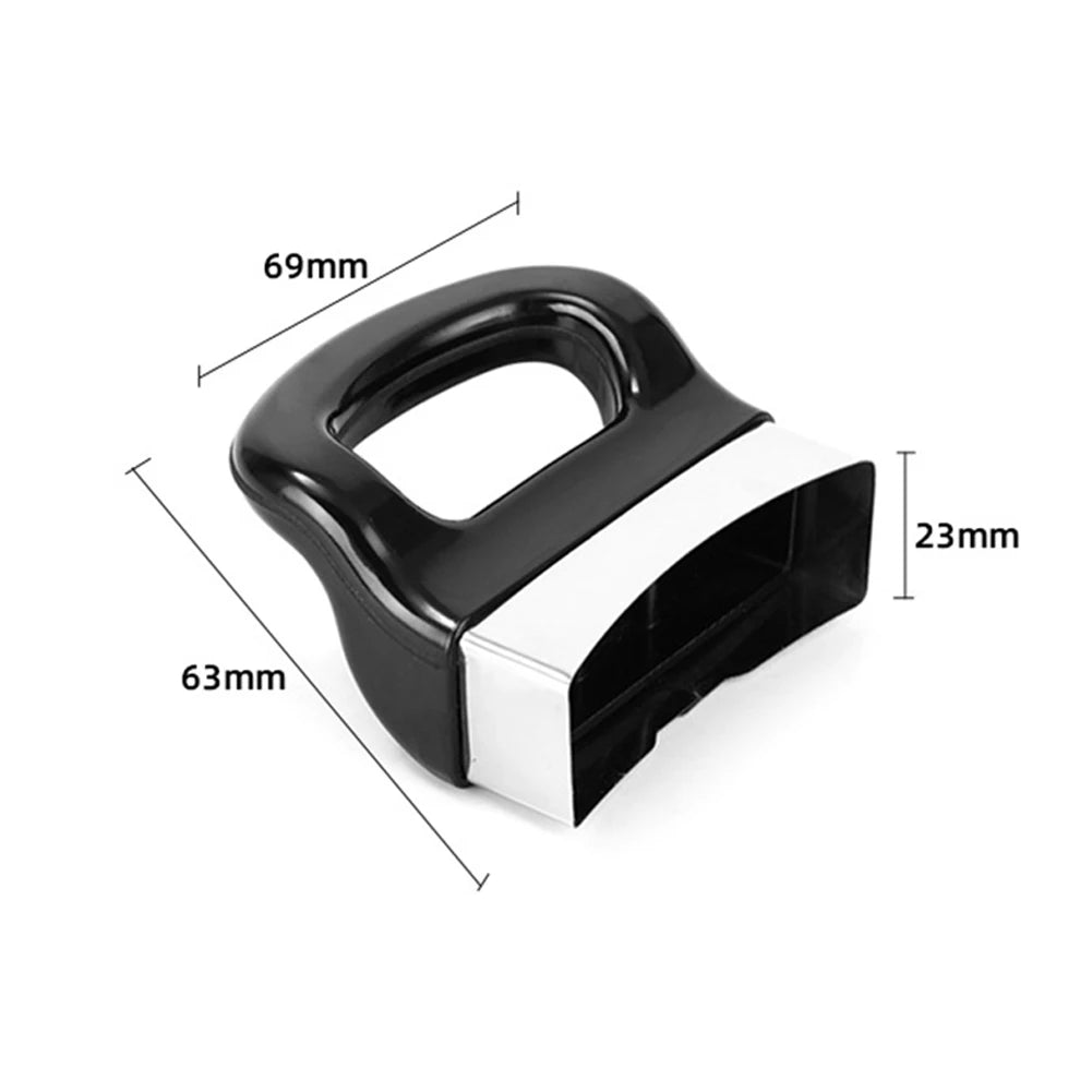 2Pcs Black Pot Side Handles For Pressure Pan Cooker Steamer Sauce Pot Ear Replacement Single Hole Short Side Handle Cookware