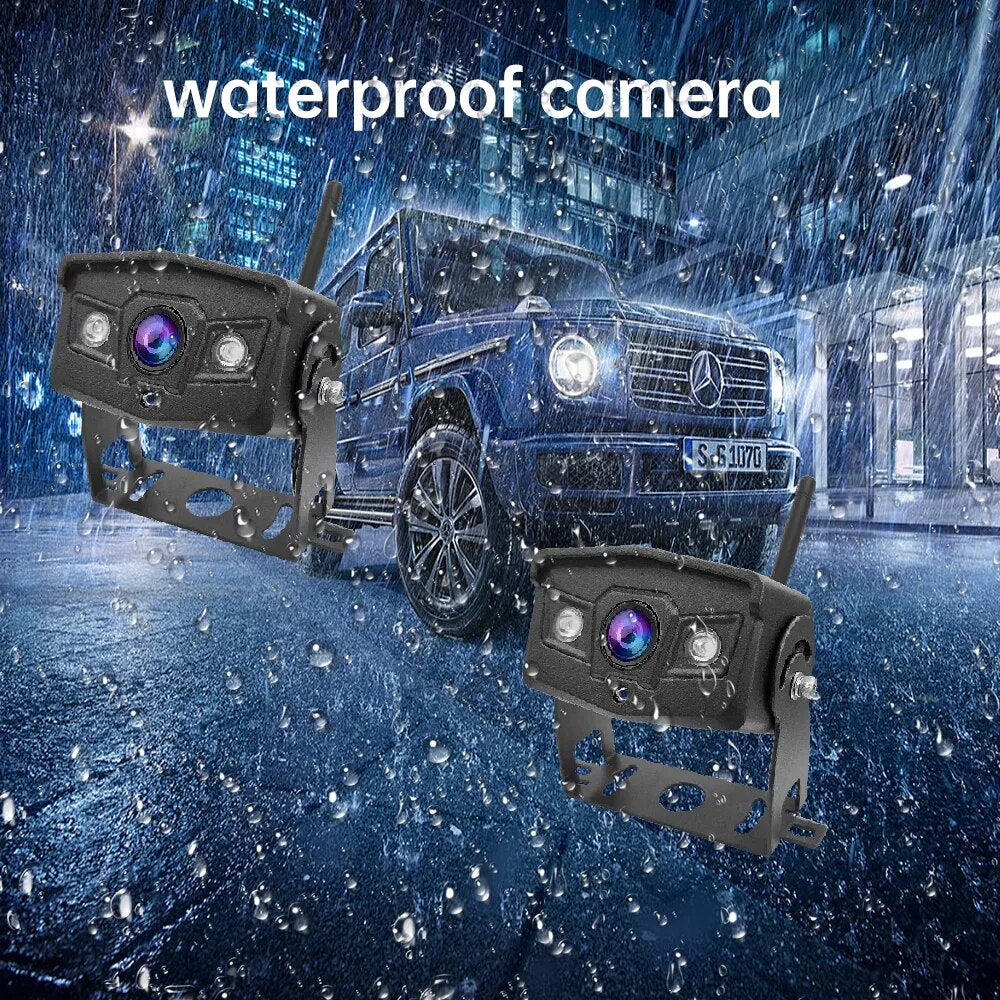 7-1 Inch Wireless Video DVR Intelligent Systems Visible Camera Kit Rear With Car Alarm Monitor Screen Car Accessories Novelty