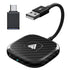 Wireless Adapter for Android Phone,Wireless Auto Car Adapter,Wireless Carplay Dongle,Plug Play 5GHz WiFi Online Update