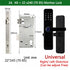 2023 NEW RAYKUBE K8 Tuya Wifi Smart Door Lock TT Lock Fingerprint Lock Digital Electric Lock With Longer Larger Handle Panels