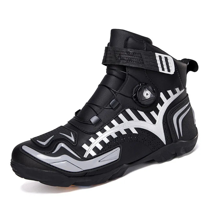 Motorcycle Shoes Riding Male Four Seasons Off-Road Biker Boots Motocross Racing Moto Gear Shift Pad Equipment Drop Protection