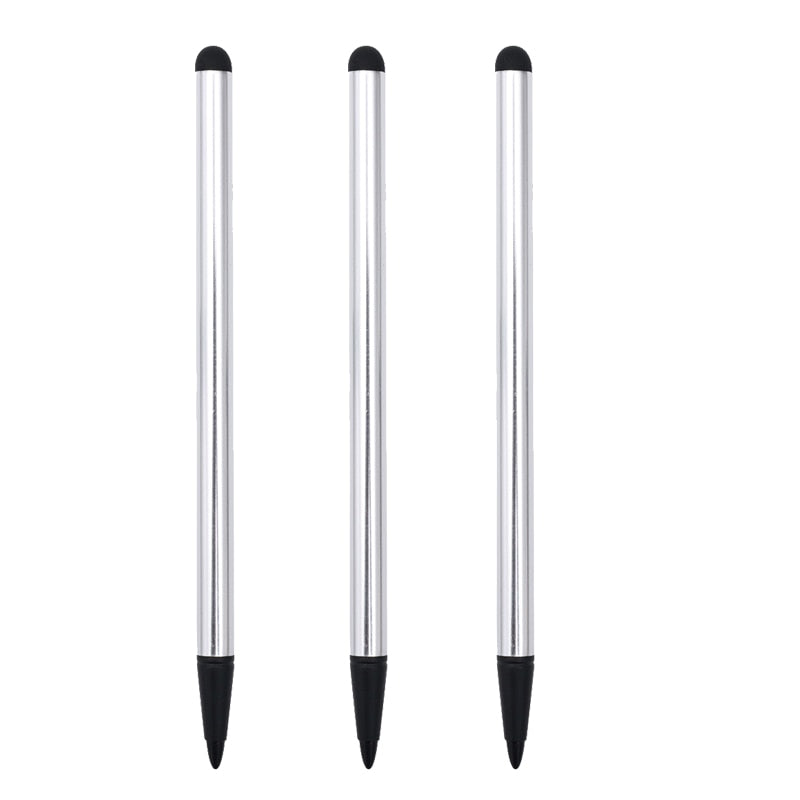 3PCS Portable 2 in 1 Universal Phone Tablet Touchscreen Pens Capacitive Stylus Pencil For Iphone Ipad Samsung Tablet Laptop Pen