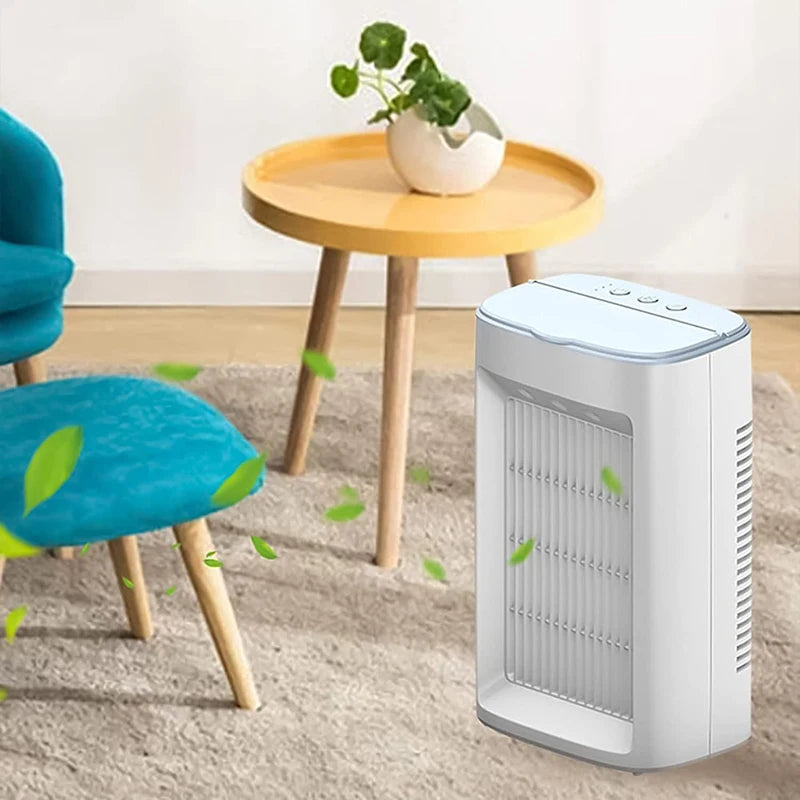 Portable Air Conditioner Cooler Fan 3 Wind Speed Mode Low Noise Spray humidification Cooling Fan USB Personal Mini Conditioner