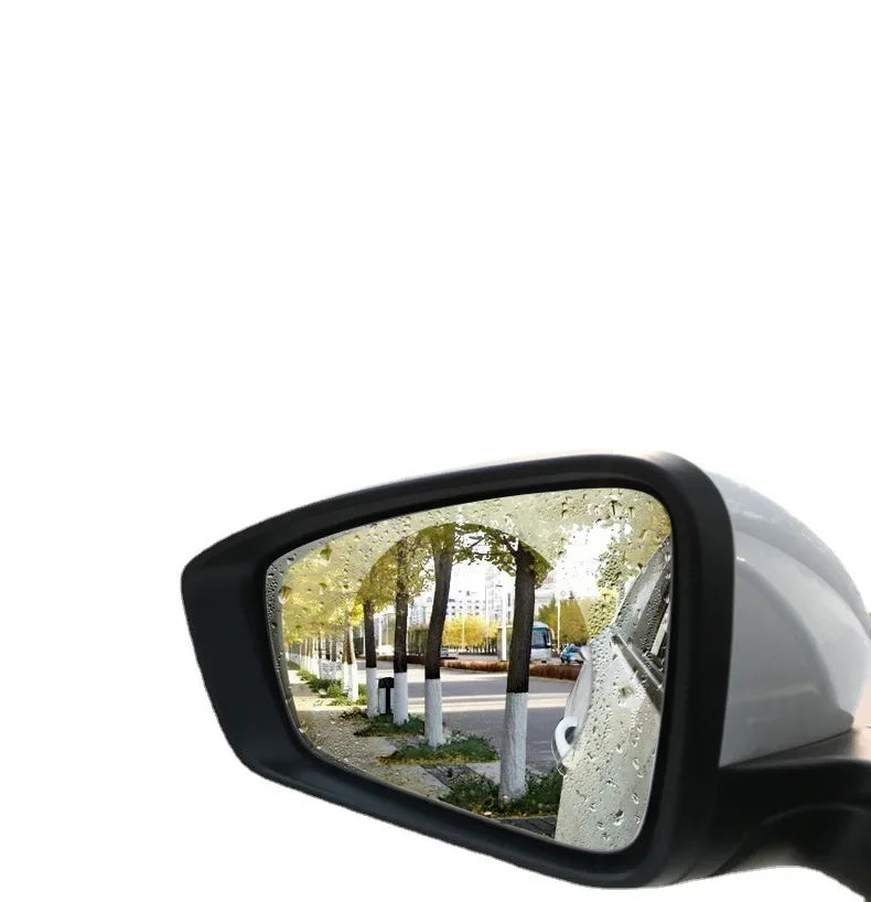 2Pcs Car Rearview Mirror Protective Rain Proof Anti  Membrane Car Sticker Accessories Car Protection Waterproof Glass Stickers