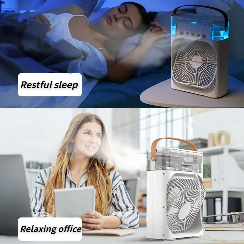 Xiaomi Air Cooler Fan Mini Portable Usb Rechargeable Personal Small Water Evaporation Air Coolers Mobile USB Conditioner Fans