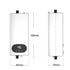 Hot Water Heater 5500W Instant Tankless Water Heater Thermostat Induction Heater Smart Touch Electric Heaters Shower Automatica