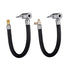 Bike Car Tire Air Inflator Hose Inflatable Pump Extension Adapter Twist Tyre Air Connection Locking Air Chuck Bike Motorcycle