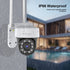 Vstarcam 4MP HD PTZ Dome IP Camera Outdoor AI Humanoid Tracking Wifi Security 2 Way Audio IR Color Night Surveillance CCTV Cam