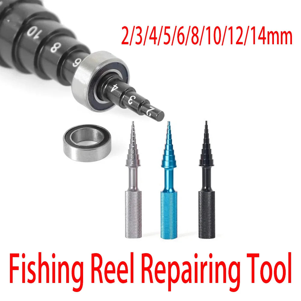 2-14mm Fishing Reel Bearing Inspection Rod Reel Maintenance Tools Fishing Reel Bearings Repairing Disassemblers Automotive Tool