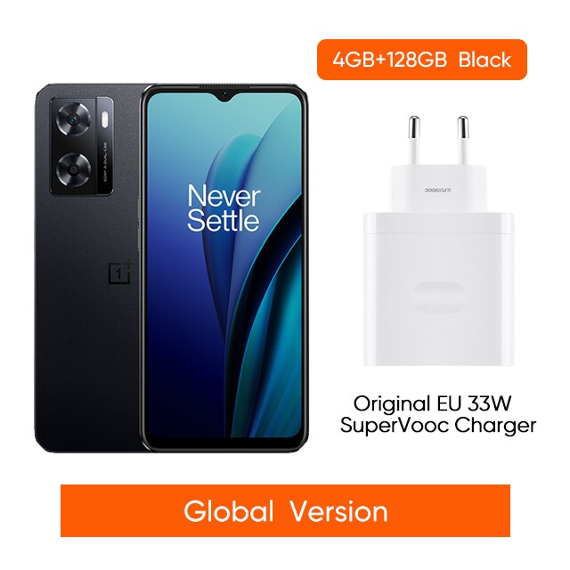 Global Version OnePlus Nord N20 SE N 20 Smartphone 4GB 64GB 33W SUPERVOOC Fast Charging 5000mAh Battery G35 Mobile Phones