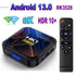 HK1 RBOX K8S Android 13 TV BOX RK3528 64GB 32GB 16GB 2.4G 5G WIFI BT 4.0 8K Vedio Decoding Media Player Set Top Receiver