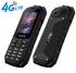 EAOR 4G/2G Slim Rugged Phone IP68 Waterproof Outdoor Keypad Phones Big Battery Dual SIM Feature Phone with Glare Torch