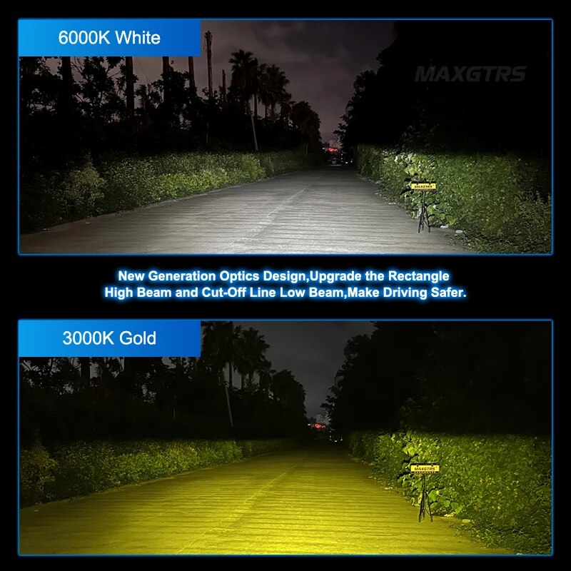 55W 12000LM Auto Lamp Mini Lens LED H4 9003 HB2 Bulbs Headlight Motorcycle scooter Projector Len LED Automotive Moto DC/AC 12V