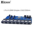 Gigabit Ethernet Fiber Switch Media Converter 8 Fiber Port 2 RJ45 Fiber Port Optical Transceiver 20KM SC Single Mode 100/1000M