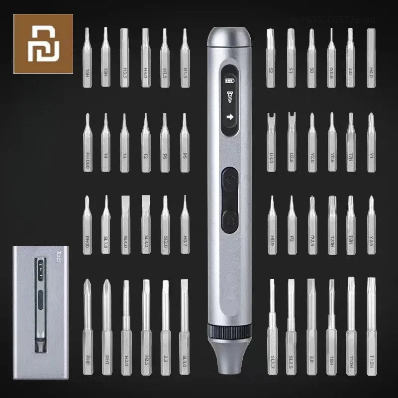 Xiaomi Precision Electric Screwdriver Set Silent & Durable Type-C Fast Charging Cordless Screwdriver Repair Household Power Tool