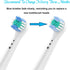 16PCS Replacement Brush Head for OralB Compatible Electric Toothbrush Head Including 4 Precision 4 Floss 4 Cross and 4 Whitening