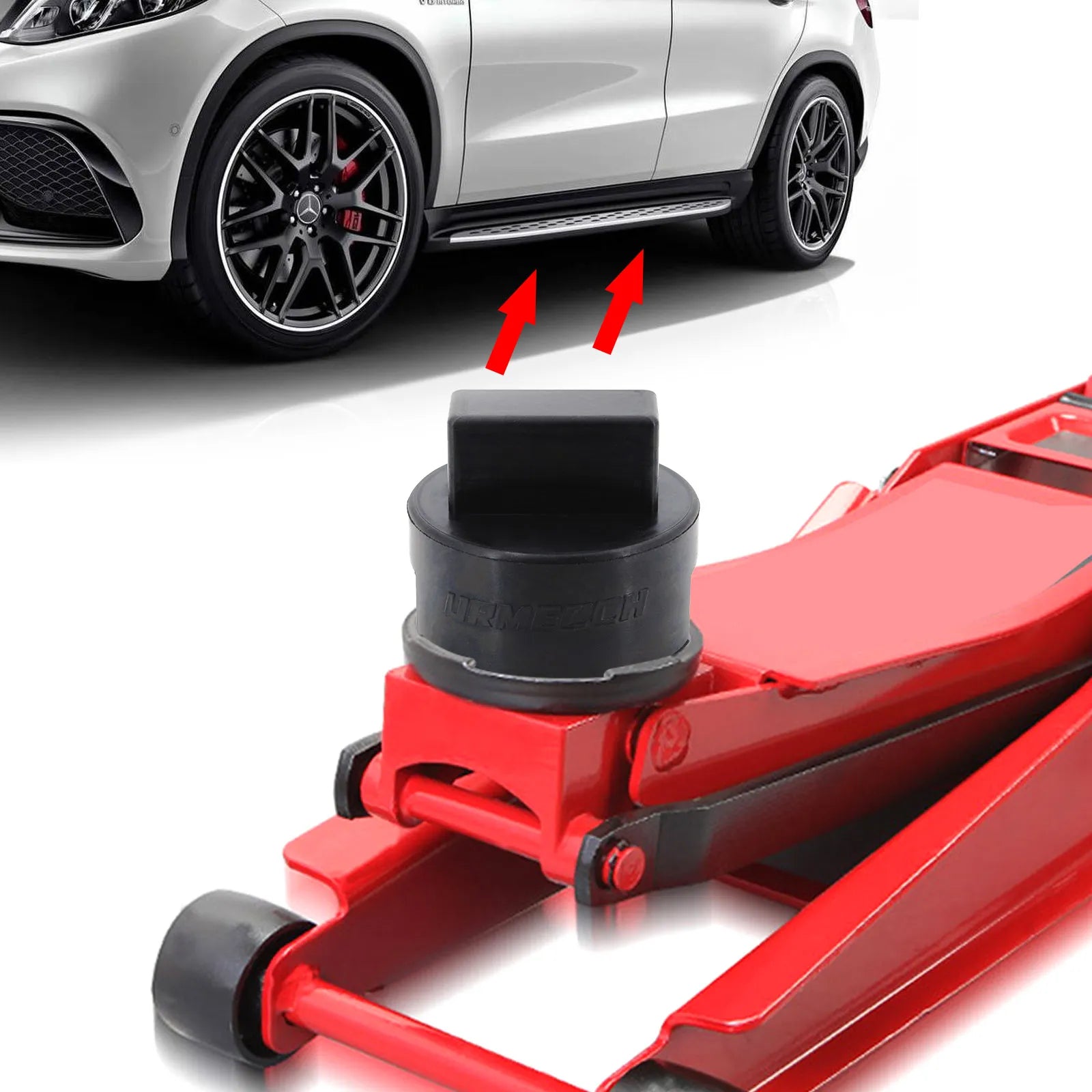 Car Jack Stand Adapter Rubber Pad Vehicle Frame Protector for Mercedes A B C E Class COUPE GLS GL M R S W203 W204 W212 W211 W164