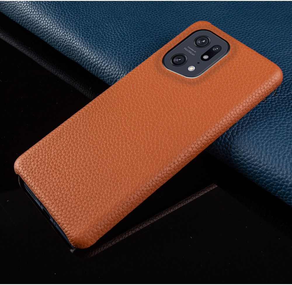 For OPPO Find X5 Pro Case Ultrathin Luxury Leather Phone Cases Find X3Pro Cover X2Pro Bussiness Protection Funda Shell Back Capa
