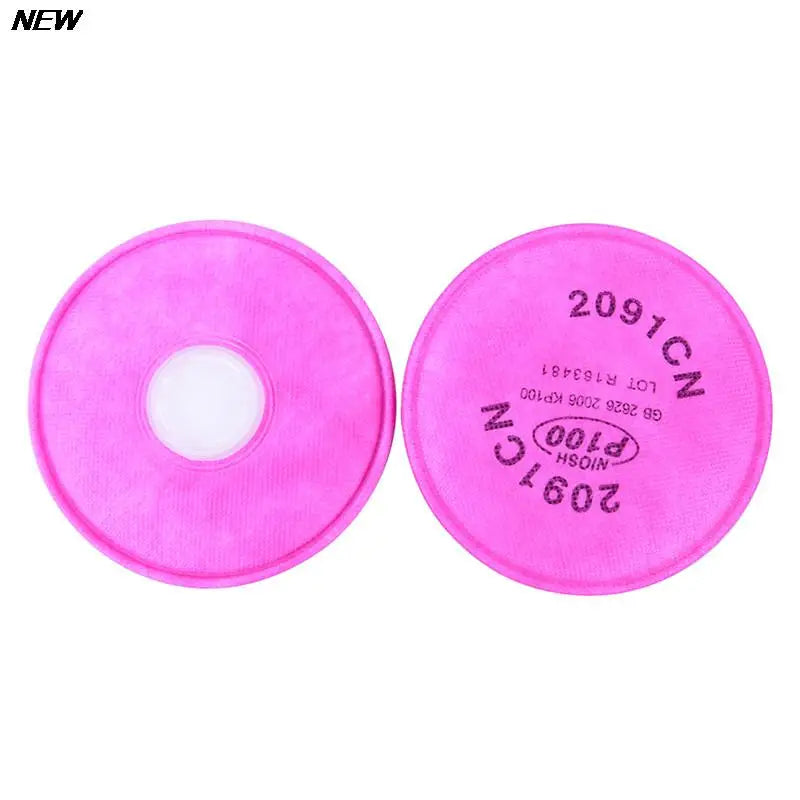 2PCS 2097/2091 Particulate Filter P100 For 3M 6200/6800/7502 Painting Spray Industry Mask Respirator PM2.5 Filter Pads