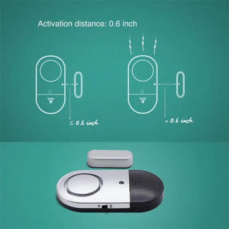 Door Chime Alarm Loud Door And Window Open Alarm Sensor For Kids Wireless Security Alarms Keep Your Home Pool Cabinet Business