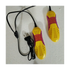 Race Car Shape Shoe Dryer Foot Protector Boot Odor Deodorant Dehumidify Device with Voilet Light Heater 18W (B) EU Plug