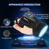 Eyoyo 2D Bluetooth Barcode Scanner Wearable Glove Scanner Left&Right Hand Wearable1D QR Patable Finger Wireless Bar Code Reader