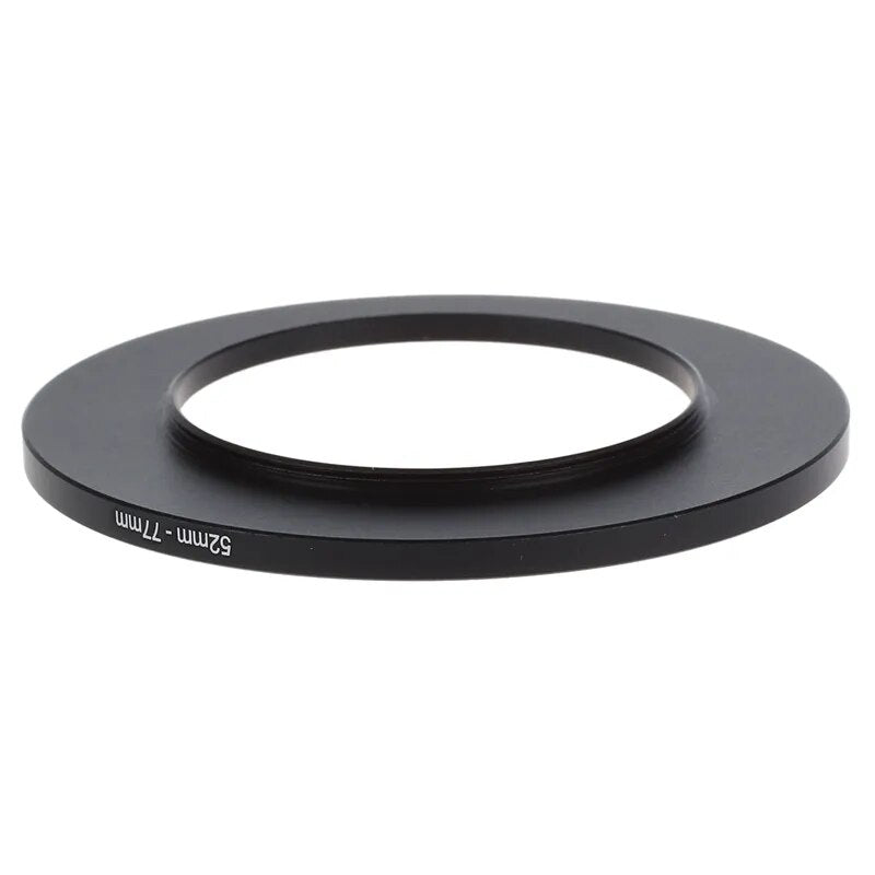 AT41 2Pcs 52Mm-77Mm 52-77 Metal Step Up Filter Ring Adapter For Camera