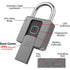 Smart Lock Outdoor Waterproof Fingerprint Padlock Courtyard Warehouse Large Lock Intelligent Remote Anti-theft Smart Lock