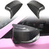 Rhyming Wing Side Mirror Cover Car Rearview Mirror Caps Fit For Infiniti QX30 Q50S Q50 Q60 Q70 2014 - 2021 Car Accessories