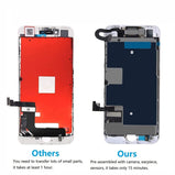 Full Set LCD Display for Iphone 8 7 6S 6 Plus Complete Screen Replacement Digitizer Assembly with Front Camera+Phone Receiver