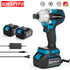 Brushless 1/4" Square Drill Cordless Electric Impact Wrench Rechargeable Drive Wrench Power Tool For  18V Makita Battery