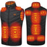 Unisex Electric Heating Gilet USB Charging 11 Areas Heated Electric Heated Jacket 3 Temperature Mode Cotton for Men Women