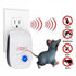 Ultrasonic Pest Repeller US/EU Electronic Mosquito Killer Indoor Pest Repellent Ultrasonic Plug in Insect Bug Spider Control