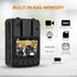 Danruiee X3S Body Worn Camera 1080P Infrared Night Vision Digital Mini Camera 64GB Security Camera for Police Office Home Car
