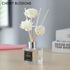Elegant Decoration Fresh Air Long-lasting Scent Reed Diffuser Improve Air Quality Natural Fragrance Glass Bottle Aromatherapy