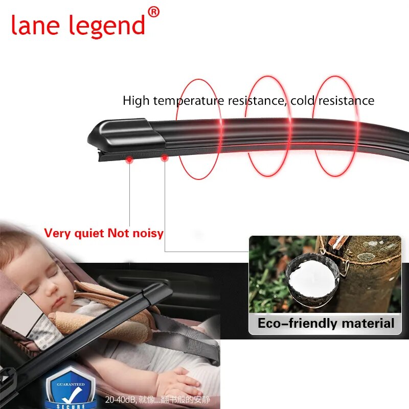 Front Wiper Blades For MG 6 MG6 2009-2016 Windshield Windscreen Window 24"+18" 2009 2010 2011 2012 2013 2014 2015 2016