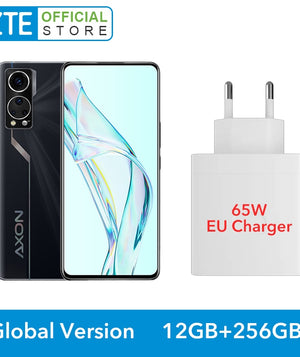 Global Version ZTE Axon 30 5G Under Screen Camera  8GB 128GB Snapdragon 870 6.92'' 120Hz AMOLED Display 65W FastCharge